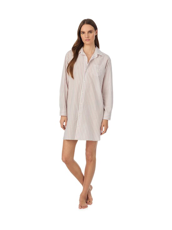 Lauren Ralph Lauren - Roll Tab Boyfriend -yöpaita - 976 MULTISTP | Stockmann - photo 1