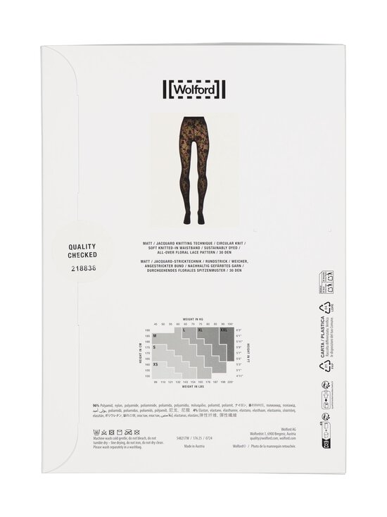 Wolford - Flower-sukkahousut 30 den - 4864 - BUTTERMILK - photo 2 Wolford - Flower-sukkahousut 30 den - 4864 - BUTTERMILK | Stockmann - photo 2