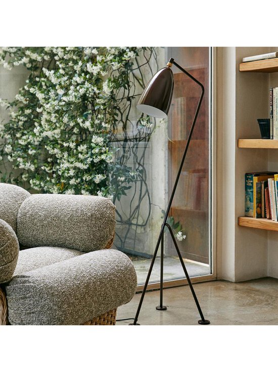 Gubi - Gräshoppa-lattiavalaisin - MESSINKI,MUSTA | Stockmann - photo 5