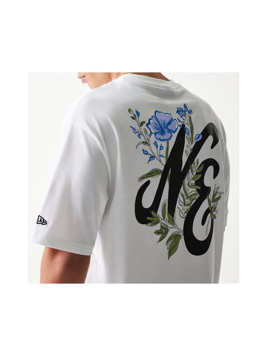 New Era - NE Floral Graphic t-paita - WHIBLK | Stockmann - photo 5