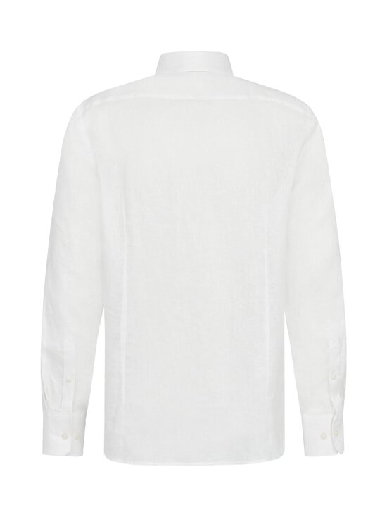 Bugatti - Casual lina krekls ar apkakli - 010 WHITE - photo 2 Bugatti - Casual lina krekls ar apkakli - 010 WHITE | Stockmann - photo 2