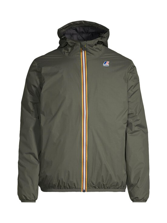K-Way - Rain Jacket Le Vrai 4.0. Claude Warm -takki - WMR GREEN BLACKISH | Stockmann - photo 1