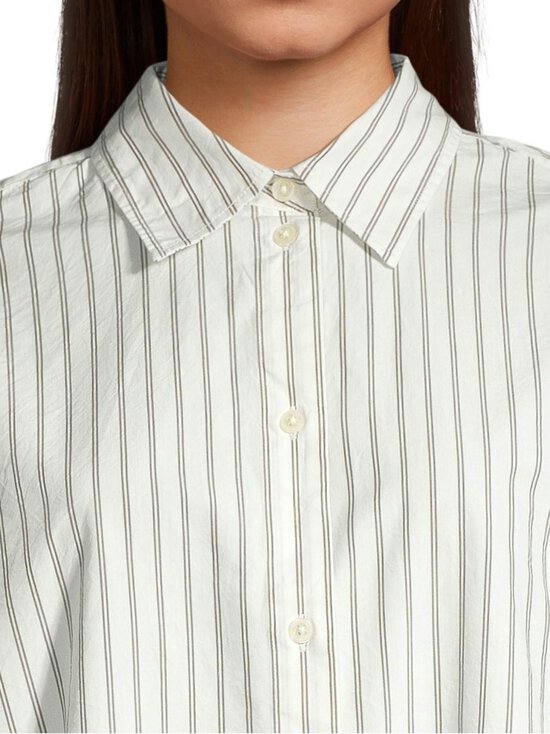 Lexington - Folded Cuffs Oversized -raidallinen paita - 890 GREEN/WHITE STRIPE - photo 4 Lexington - Folded Cuffs Oversized -raidallinen paita - 890 GREEN/WHITE STRIPE | Stockmann - photo 4