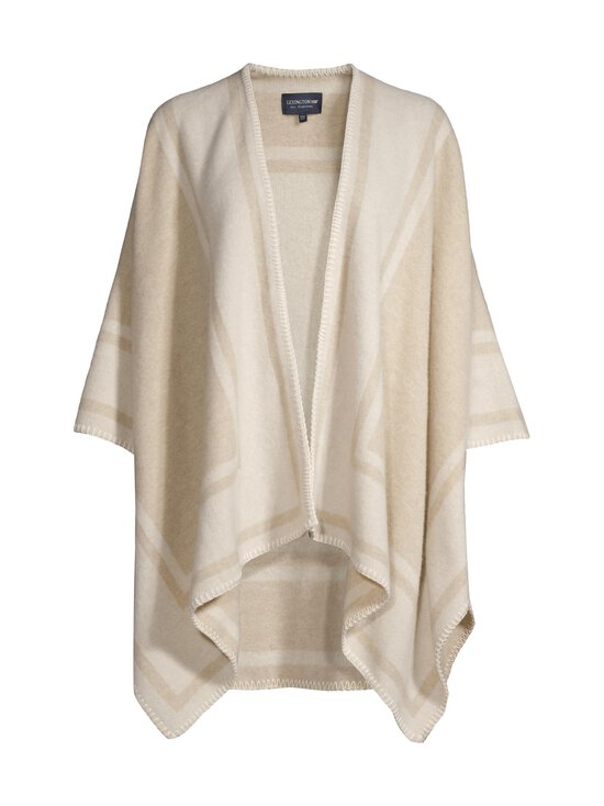 Lexington - Recycled Wool Blend -neuleponcho - 219 LIGHT BEIGE MELANGE | Stockmann - photo 1
