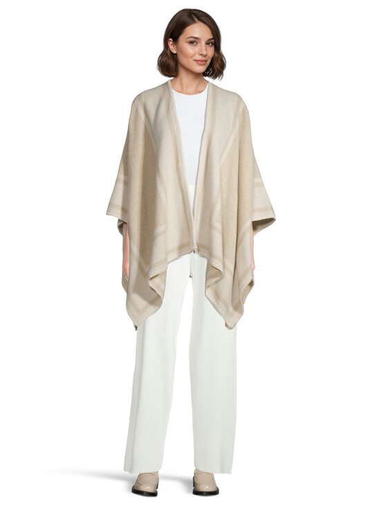 Lexington - Recycled Wool Blend -neuleponcho - 219 LIGHT BEIGE MELANGE | Stockmann - photo 2