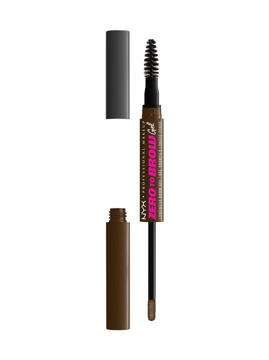 NYX Professional Makeup - Zero To Brow gel -kulmageeli - 06 CHOCOLATE | Stockmann - photo 2
