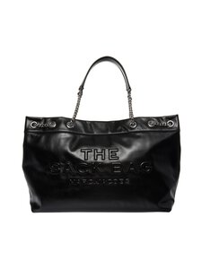 Marc Jacobs - The Large Chain Sack ādas soma - 001 BLACK Marc Jacobs - The Large Chain Sack ādas soma - 001 BLACK | Stockmann