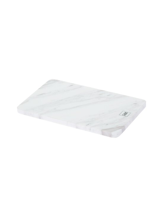 Casa Stockmann - Midi-marmorialusta/leikkuulauta 21 x 12 cm - WHITE/GRAY | Stockmann - photo 1
