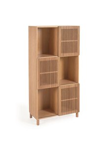 Kave Home - Beyla-hylly tammi 84 x 170 cm - BEIGE | Stockmann