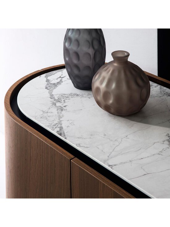 Calligaris - Lake-senkki valkoinen marmori/mattamusta 180 x 78 cm - BEIGE | Stockmann - photo 3