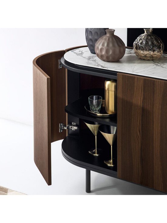 Calligaris - Lake-senkki valkoinen marmori/mattamusta 180 x 78 cm - BEIGE | Stockmann - photo 2