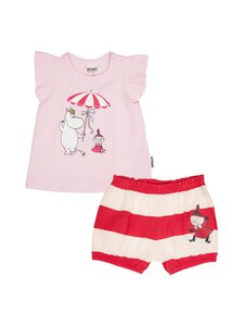 Moomin by Martinex - Simpukkaranta-shortsisetti - RED/WHTE | Stockmann