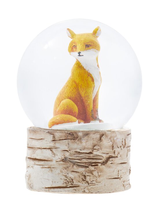 Casa Stockmann - Kettu koivualustalla -lumisadepallo 6 cm - CLEAR | Stockmann - photo 1