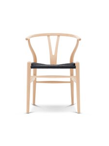 Carl Hansen&Son - CH24 Wishbone -tuoli - MUSTA,PYÖKKI | Stockmann