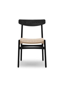 Carl Hansen&Son - CH23-tuoli - BEIGE,MUSTA | Stockmann