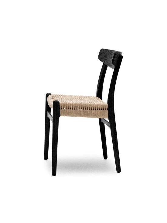 Carl Hansen&Son - CH23-tuoli - BEIGE,MUSTA - photo 3 Carl Hansen&Son - CH23-tuoli - BEIGE,MUSTA | Stockmann - photo 3