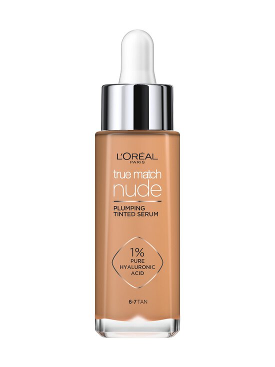 L'Oréal Paris - True Match Nude Plumping Tinted Serum -meikkivoide 30 ml - 6-7 TAN - photo 10 L'Oréal Paris - True Match Nude Plumping Tinted Serum -meikkivoide 30 ml - 6-7 TAN | Stockmann - photo 10