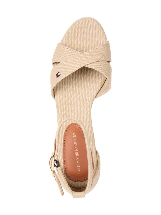 Tommy Hilfiger - Flag Criss-Cross Mid Wedge Espadrille -kiilakorkosandaalit - ACC HORSERADISH - photo 3 Tommy Hilfiger - Flag Criss-Cross Mid Wedge Espadrille -kiilakorkosandaalit - ACC HORSERADISH | Stockmann - photo 3