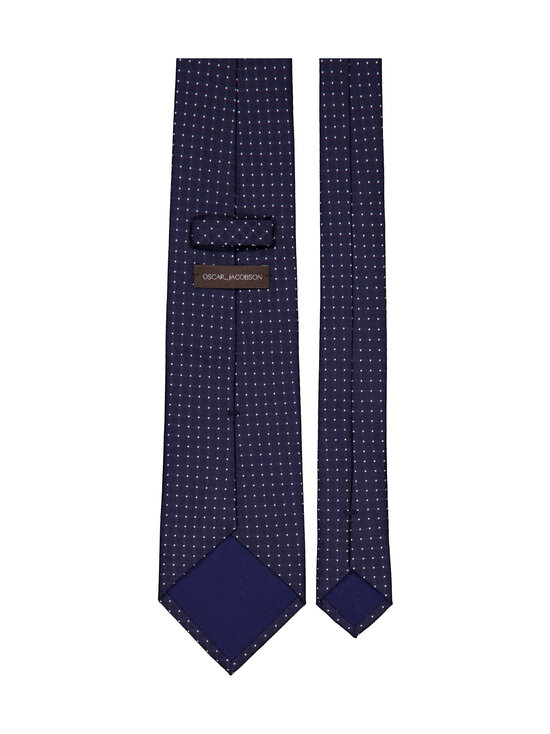 Oscar Jacobson - Silk Dot -silkkisolmio - 215 DARK BLUE | Stockmann - photo 2