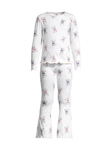 Lindex - Pidžaama Flare Kittens - 3675 WHITE | Stockmann