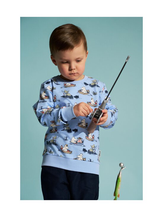 Moomin by Martinex - Veneilijät-collegepaita - LIGHT BLUE | Stockmann - photo 3
