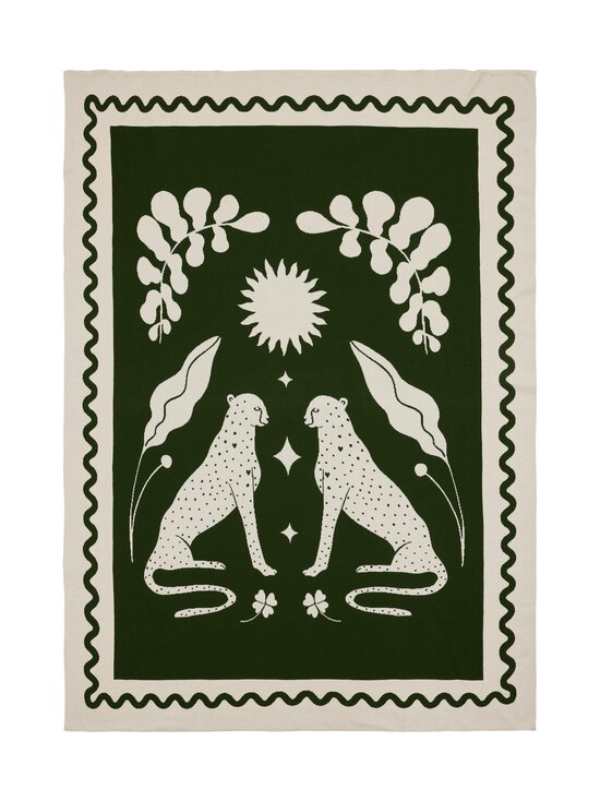 Finlayson - Uhana Twin Shadow -torkkupeite - DARK GREEN | Stockmann - photo 1