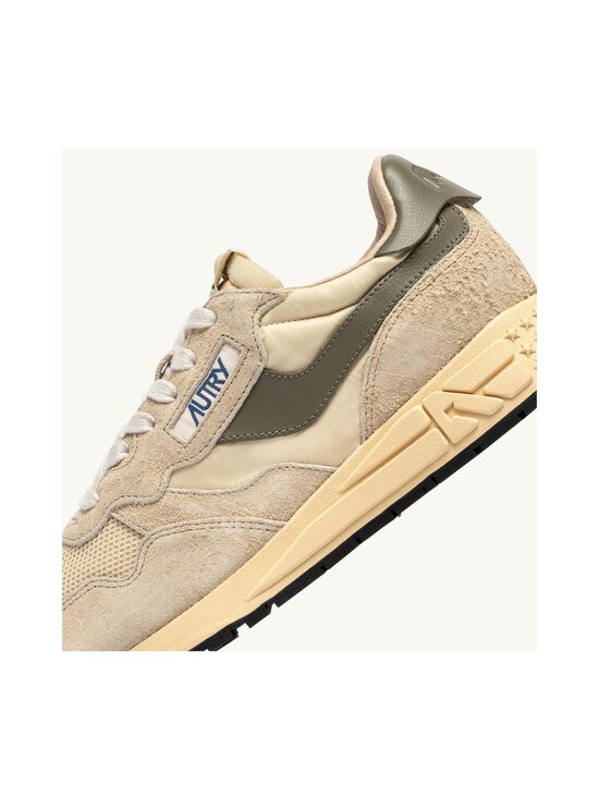 AUTRY - Reelwind Low -sneakerit - SUEDE/NET ECRU/COVGRN | Stockmann - photo 6