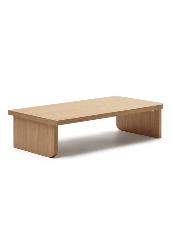 Kave Home - Oaq-sohvapöytä tammi 140 x 75 cm - BEIGE | Stockmann - photo 1