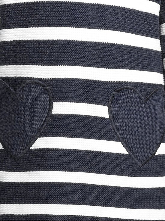 Bogi - Jade Stripe -neuletunika - NAVY BLUE/SOFT WHITE | Stockmann - photo 4