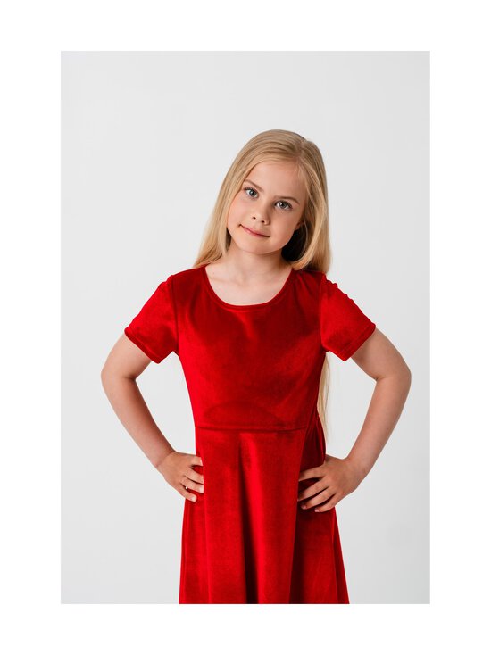 MINGNELIN - Velour-mekko - 089 BURGUNDY | Stockmann - photo 5