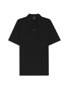 BOSS - Pallas Jersey -pikeepaita - 001 BLACK | Stockmann