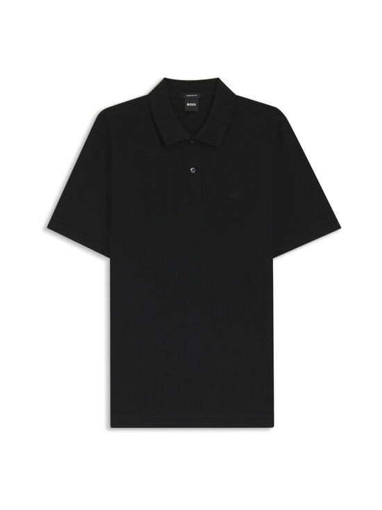 BOSS - Pallas Jersey -pikeepaita - 001 BLACK | Stockmann - photo 1