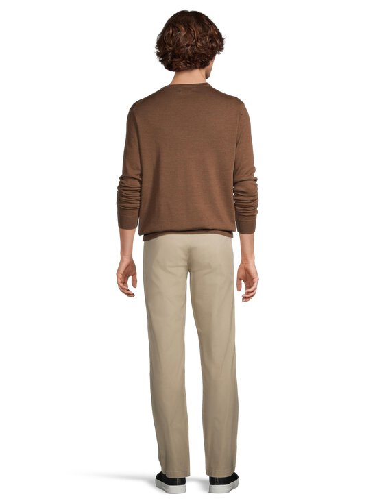 ESSENTIALS by Stockmann - Eric-merinoneulepaita - BROWN MEL. 265528 | Stockmann - photo 3