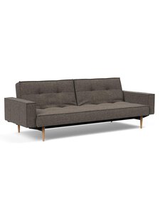 Innovation Living - Splitback Styletto -vuodesohva käsinojilla - HARMAA | Stockmann