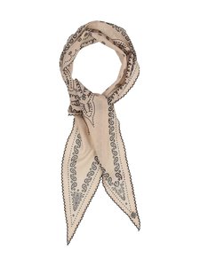 Fraas - Paisley Diamond -puuvillahuivi 36 x 132 cm - 016 BEIGE | Stockmann