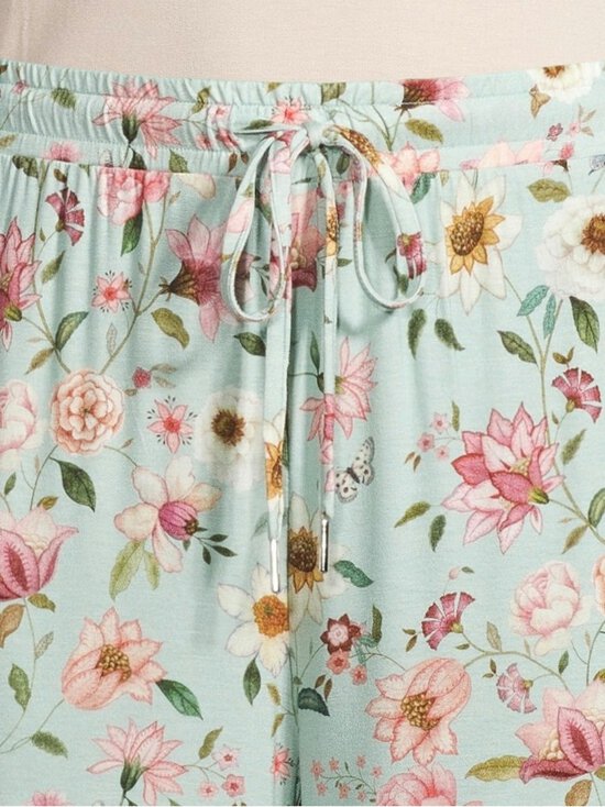 A+more - Carla pidžamas bikses - AQUA FLOWER | Stockmann - photo 5