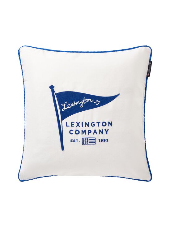Lexington - Flag-tyynynpäällinen 50 x 50 cm - WHITE/SEA BLUE - photo 1 Lexington - Flag-tyynynpäällinen 50 x 50 cm - WHITE/SEA BLUE | Stockmann - photo 1