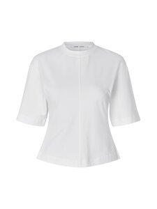 Samsoe Samsoe - Sadisas t-paita - 110601TCX BRIGHT WHITE | Stockmann
