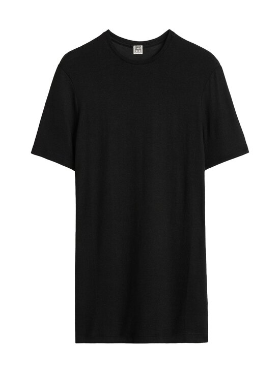 TOTEME - Classic jersey t-paita - BLACK | Stockmann - photo 1