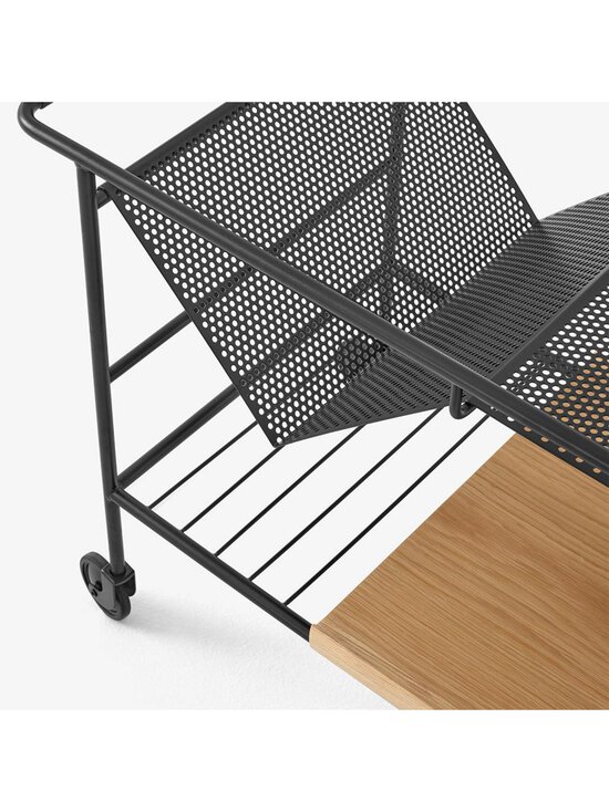 &Tradition - Alima NDS1 -tarjoiluvaunu musta/tammi - BEIGE | Stockmann - photo 3