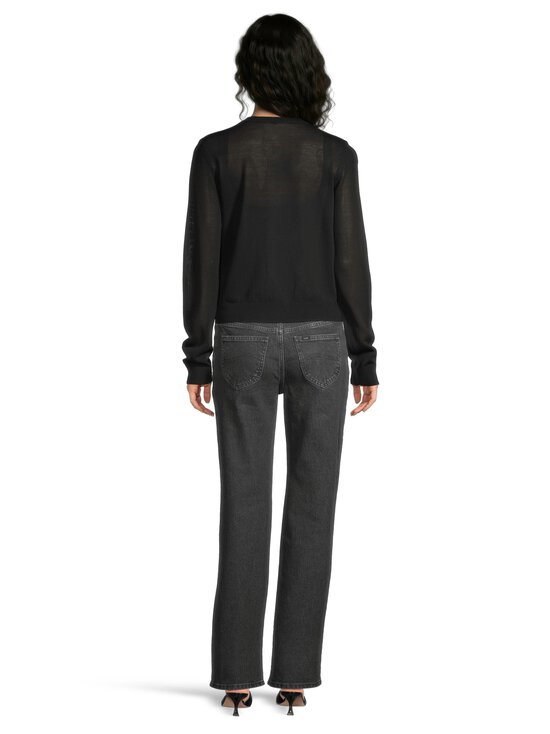 Ganni - Light Cotton Argyle -neuletakki - 099 BLACK | Stockmann - photo 3