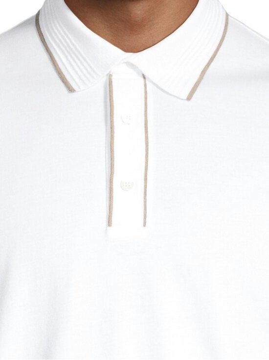 Canali - Jersey polo krekls - 1 WHITE - photo 4 Canali - Jersey polo krekls - 1 WHITE | Stockmann - photo 4