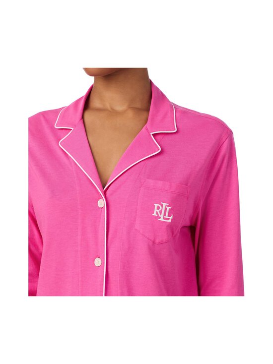 Lauren Ralph Lauren - Notch Collar -pyjama 2-osainen - 650 PINK | Stockmann - photo 4