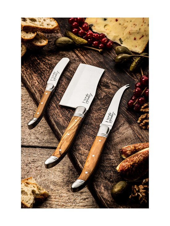 Laguiole - Style De Vie Oyster Mussel Knives Set -veitsipakkaus 3 kpl - LIGHT WOOD | Stockmann - photo 2