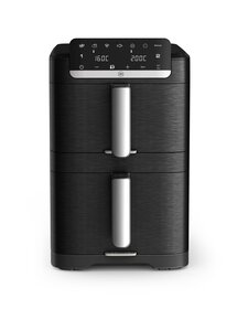 Obh Nordica - Crispy Stack Air Fryer -ilmafriteerauskeitin 10 l - BLACK | Stockmann
