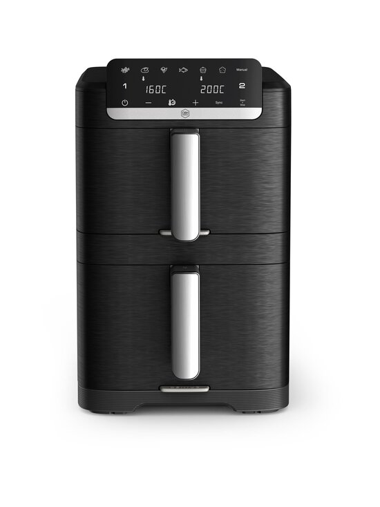 Obh Nordica - Crispy Stack Air Fryer -ilmafriteerauskeitin 10 l - BLACK | Stockmann - photo 1