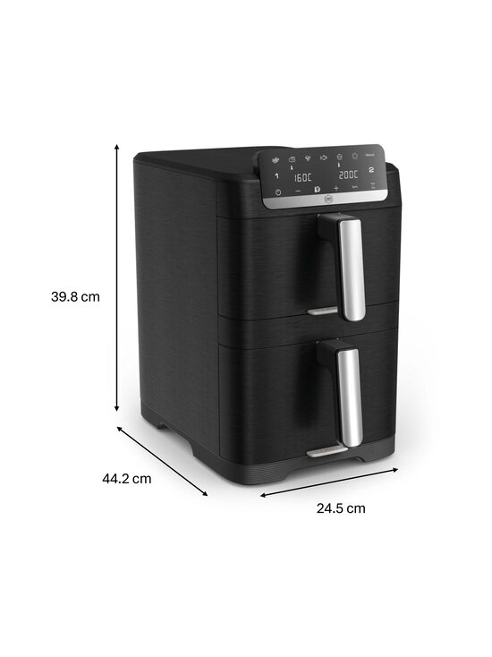 Obh Nordica - Crispy Stack Air Fryer -ilmafriteerauskeitin 10 l - BLACK | Stockmann - photo 6