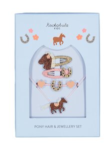 Rockahula - Peggy Pony Hair & Jewellery Set -asustesetti 4-osaa - MULTICOL | Stockmann