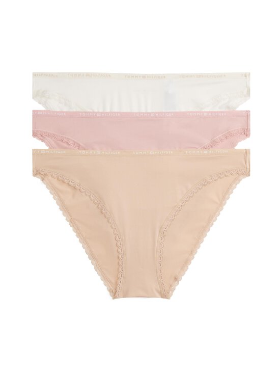 Lace Bikini -alushousut 3-pack