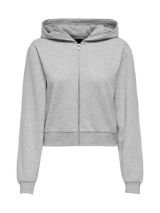 KIDS ONLY - KogSweat Zip jaka ar kapuci - LIGHT GREY MELANGE | Stockmann